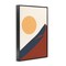 Stupell Industries Boho Mountain Peak & Sun Framed Giclee Wall Art Design by Omar Escalante